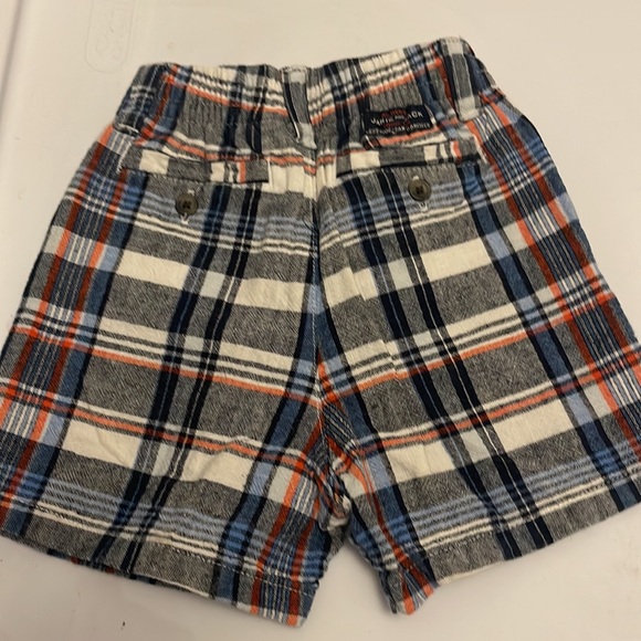 Janie and Jack Plaid Shorts - Picture 3 of 3
